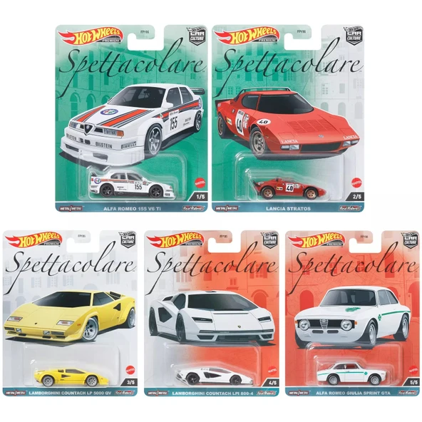 Hot Wheels Car Culture 2023 SPETTACOLARE SET