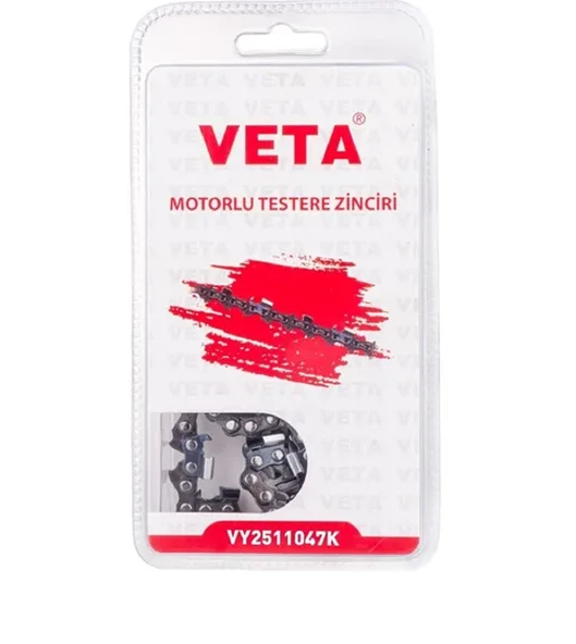 Veta 1/4"1.1Ayak 23,5 Diş Yuvarlak Akülü Budama Testere Zinciri