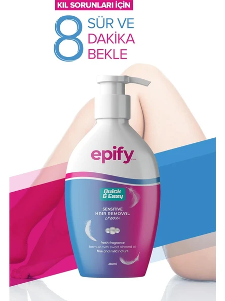 Epify Tüy Dökücü Krem 250 Ml Tüm Ciltler - 7