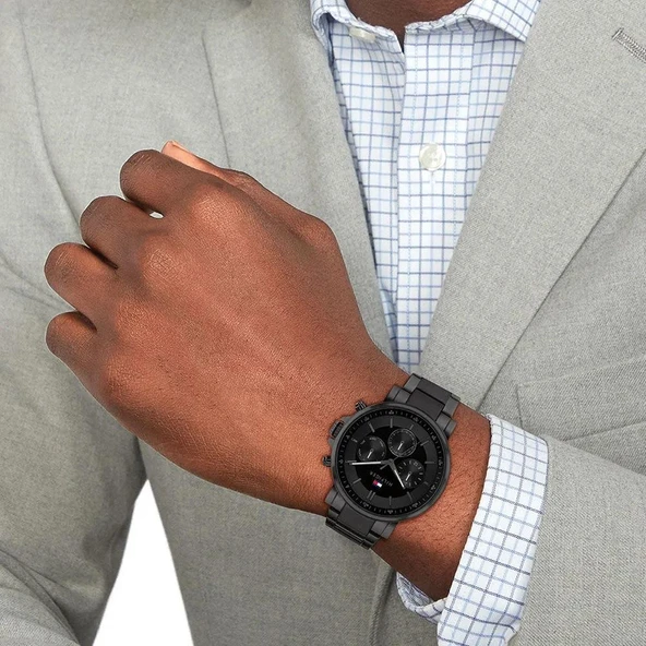 Tommy Hilfiger TH1710590 Erkek Kol Saati - Resim 4