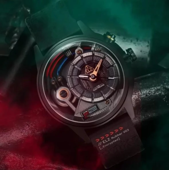 The Electricianz The Dark ZZ-A3C/05-CRD Erkek Kol Saati