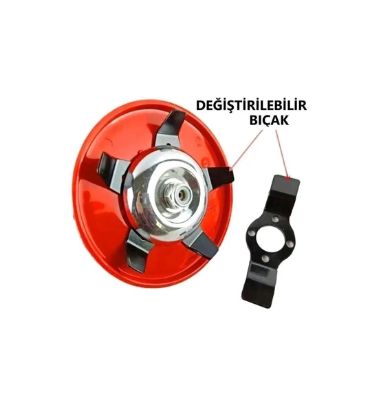Motorlu Tırpan Fidan Arası Bahçe Çapalama Aparatı Toprak Karıştırıcı