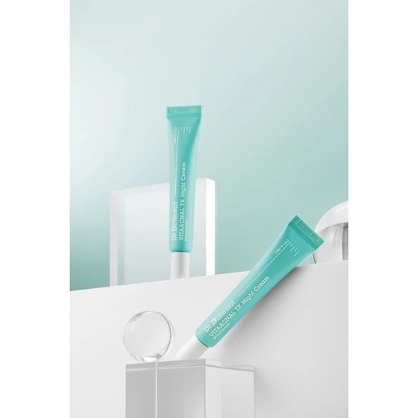 Dr.Different Vitaacnal Tx Night Cream - %0.10 Stabilize Lipozom Retinal ve LHA İçeren Akne Karşıtı Gece Kremi - 4