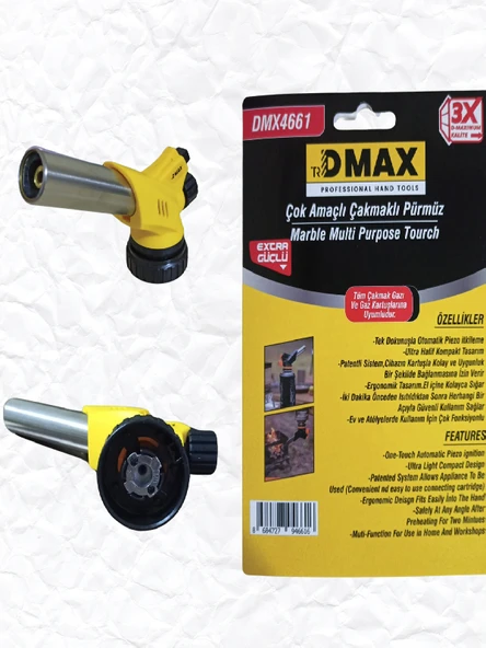 DMAX Çok Amaçlı Çakmaklı Pürmüz Başlığı - 2