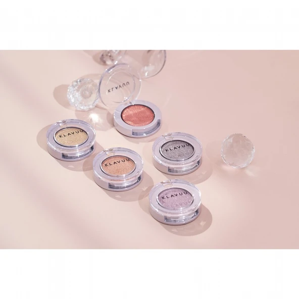 Klavuu Urban Pearlsation Sparkle Eyeshadow Silver Lilac #Sp2 - İnci Tozu İçeren Far - 2