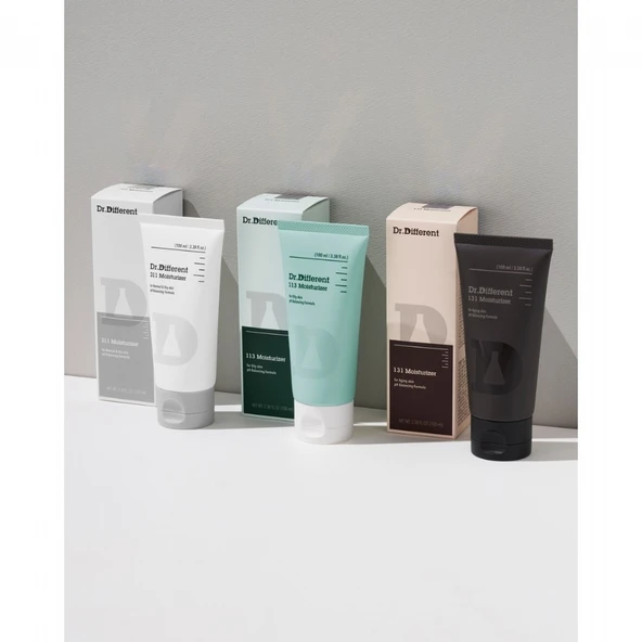 Dr.Different 113 Moisturizer - Yağlı ve Hassas Cilt Tipleri İçin Yağ Asidi İçerikli Nemlendirici Krem - 4