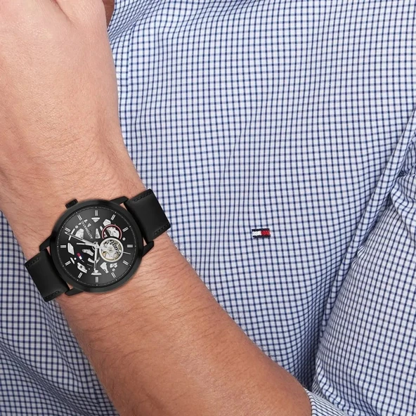 Tommy Hilfiger TH1710659 Otomatik Erkek Kol Saati - Resim 4