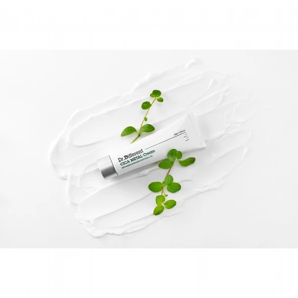 Dr.Different Cica Metal Cream - Hassas ve Kuru Ciltler İçin Derma Metal ve Cica İçerikli Yoğun Bakım Kremi - 3