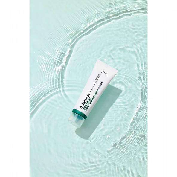 Dr.Different Cica Metal Quick Soothing Cream - Hassas ve Yağlı Ciltler İçin Derma Metal ve Cica İçerikli Hafif Bakım Kremi - 3
