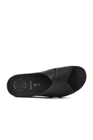 Aspor Siyah Kadın Terlik - Resim 5