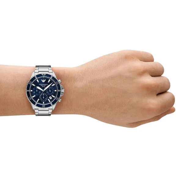 Emporio Armani AR11681 Solar Erkek Kol Saati - Resim 4