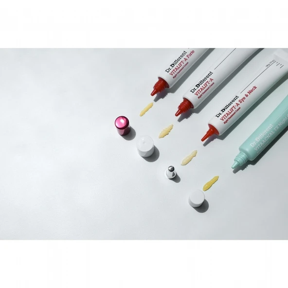 Dr.Different Vitalift-A - Yaşlanma ve Kırışıklık Karşıtı %0.05 Stabilize Lipozom Retinal İçeren Gece Kremi - 4