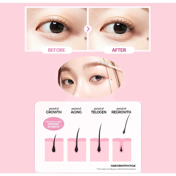Klavuu Actress Backstage Eyelash Booster Serum - Kaş & Kirpik Besleyici ve Güçlendirici Serum - 2