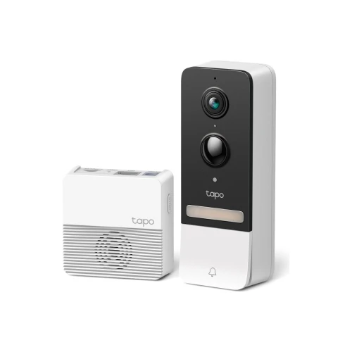 ZIL TP-LINK Tapo D230S1, 2K 5MP, Iki Yönlü Konusma,  IP64, Renkli Gece Görüsü, Akilli Görüntülü Kapi Zili