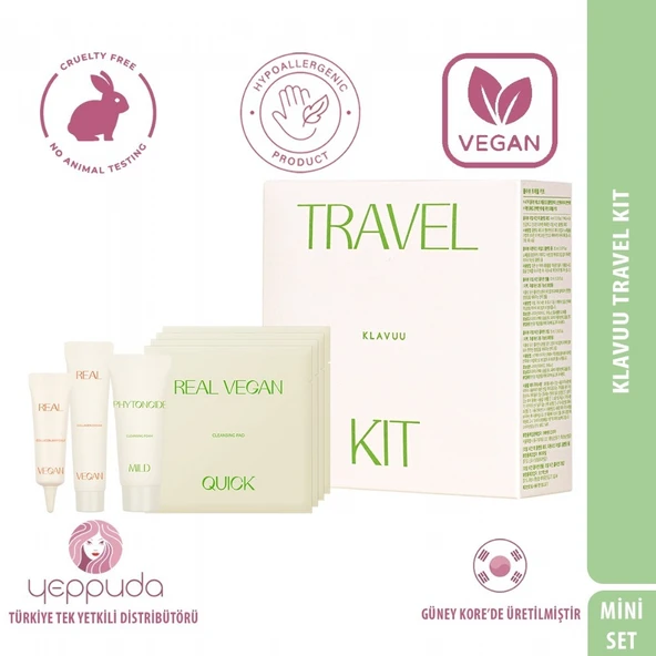 Klavuu Travel Kit - 7 Parça Seyahat Seti