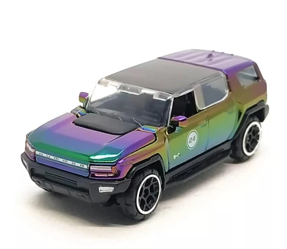 Majorette Premium Cars Metal Rainbow Serisi 2024 (Özel Renkli) GMC HUMMER EV - 2