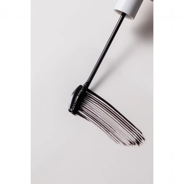 Merythod Realong Cara Black - Uzatma ve Hacim Etkili, Kıvrım Sağlayan Suya Dayanıklı Siyah Maskara - 2