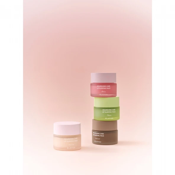 Klavuu Nourishing Care Lip Sleeping Pack Melon - Kavun Özlü Besleyici Dudak Bakım Gece Maskesi - 3