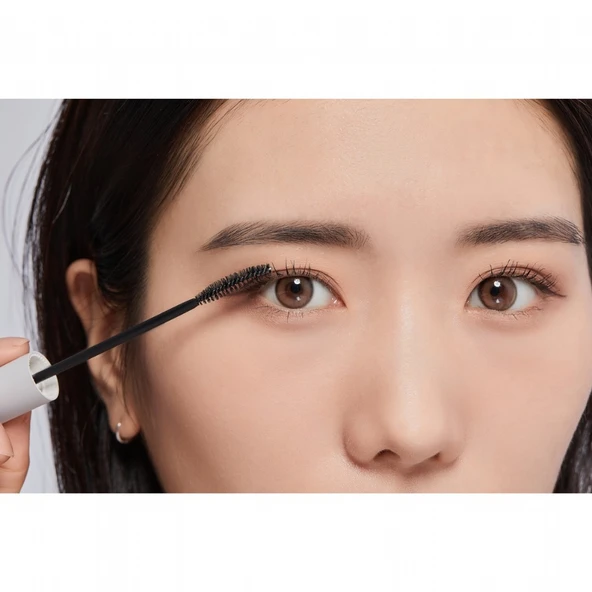 Merythod Realong Cara Black - Uzatma ve Hacim Etkili, Kıvrım Sağlayan Suya Dayanıklı Siyah Maskara - 4