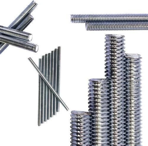 Galvanizli Gijon Saplama Tij M18 1 Metre DIN 975