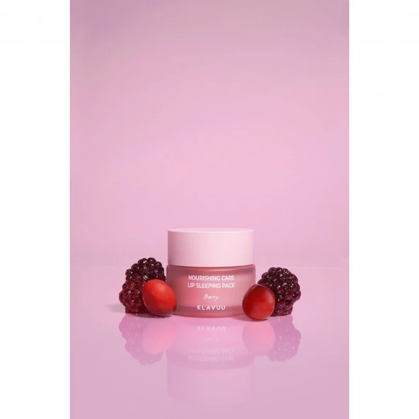 Klavuu Nourishing Care Lip Sleeping Pack Berry - Orman Meyveleri Özlü Besleyici Dudak Bakım Gece Maskesi - 3