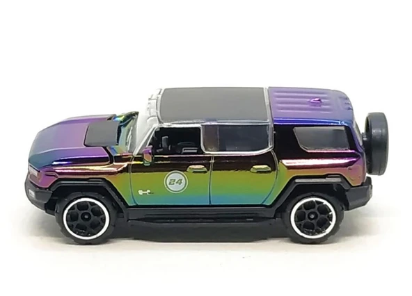 Majorette Premium Cars Metal Rainbow Serisi 2024 (Özel Renkli) GMC HUMMER EV - 3