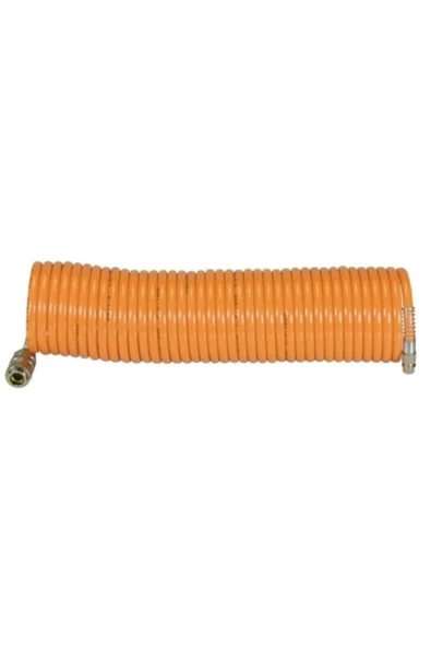 PU0508 (5X8X15)  Kompresör Spiral Hava Hortumu  15mt Sarı - 8