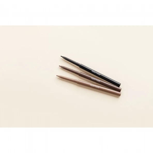 Merythod Reeledge Slim Liner 01 Deep Black - İnce Uçlu Siyah Eyeliner - 4