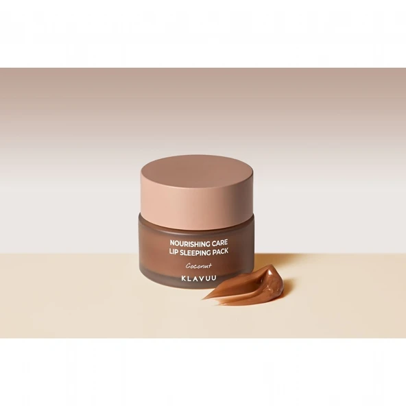 Klavuu Nourishing Care Lip Sleeping Pack Coconut - Hindistan Cevizi Özlü Besleyici Dudak Bakım Gece Maskesi - 3