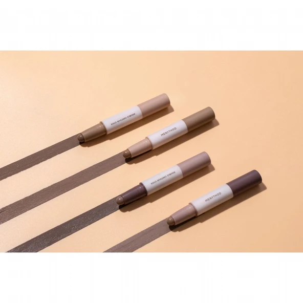 Merythod Double Contour Stick 01 Ash Grey - Çift Taraflı Soğuk Tonlu Kontür Stick - 6