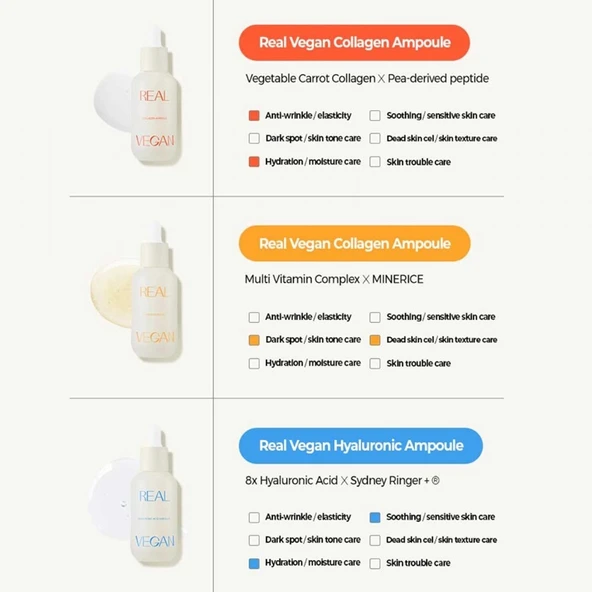 Klavuu Real Vegan Hyaluronic Acid Ampoule - Derinlemesine Nemlendirme Sağlayan Hyalüronik Asit Ampul - 3