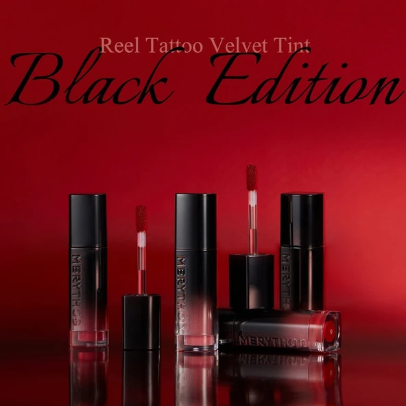 Merythod Reeltattoo Velvet Tint 18 Flushed - Mat Bitişli Kadifemsi Dokulu Tint - 7
