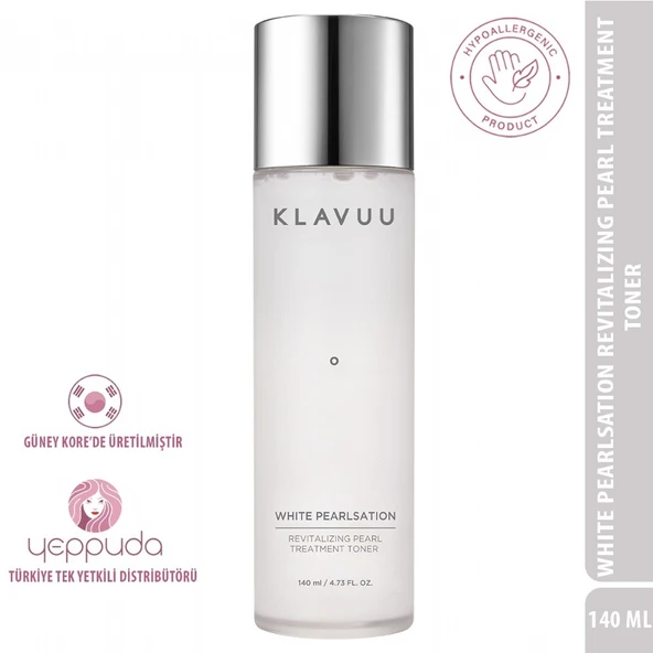 Klavuu White Pearlsation Revitalizing Pearl Treatment Toner - Kore İncisi Özlü Kırışıklık Karşıtı ve Aydınlatıcı Tonik