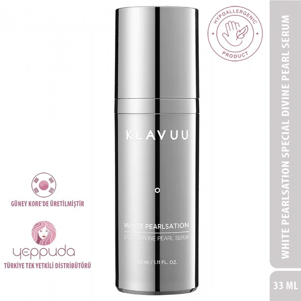 Klavuu White Pearlsation Special Divine Pearl Serum - Kore İncisi Özlü Kırışıklık Karşıtı ve Aydınlatıcı Serum