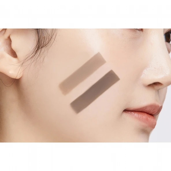Merythod Double Contour Stick 02 Toffee Brown - Çift Taraflı Sıcak Tonlu Kontür Stick - 8