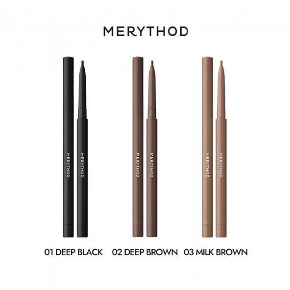 Merythod Reeledge Slim Liner 02 Deep Brown - İnce Uçlu Kahverengi Eyeliner - 5