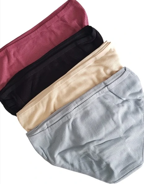 Tutku 12 'li Kaşkorse Bayan Bikini Külot Kombin 0510 6 No - 2