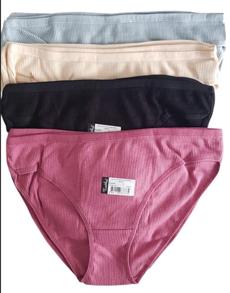 Tutku 12 'li Kaşkorse Bayan Bikini Külot Kombin 0510 6 No - 3