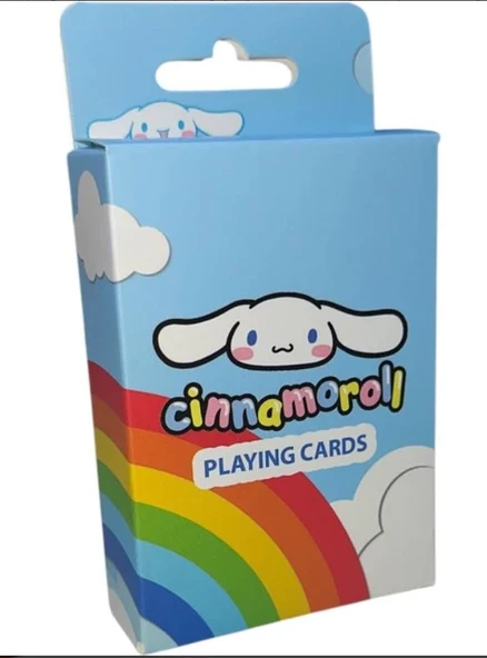 Cinnamoroll İskambil Kağıdı Oyun Poker Kartı 54 Adet Sanrio - 3