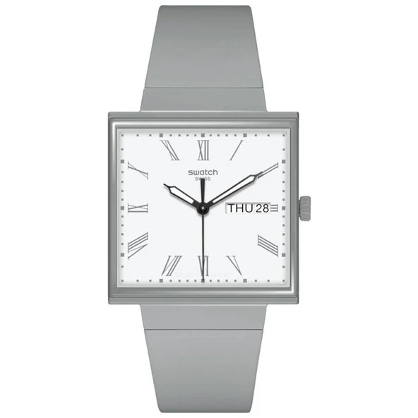 SO34M700 Swatch What If ... Gray? Unisex Kol Saati