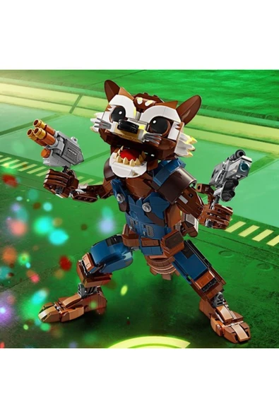 LEGO ® Marvel Rocket ve Bebek Groot 76282 –  Yapım Seti (566 Parça) - 7