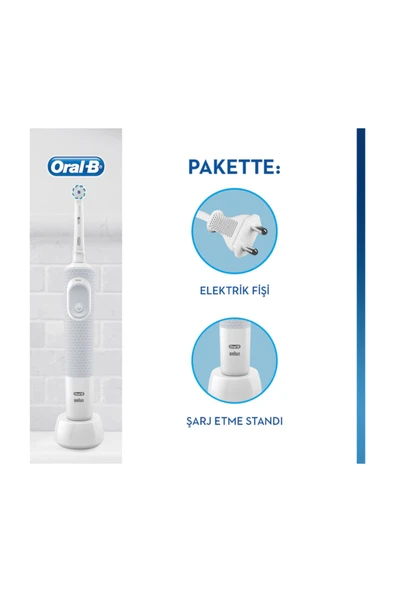Vitality D100 Sensi Ultra Thin Elektrikli Diş Fırçası + Diş Macunu - 3