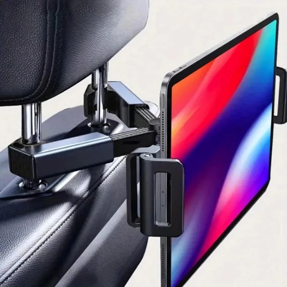 Araç Koltuk Arkası Tablet Tutucu, Telefon Tutucu, Tablet/Telefon Tutucu, iPad Pro 12.9 Mini Air, Galaxy Tab A A7 S7, Swi