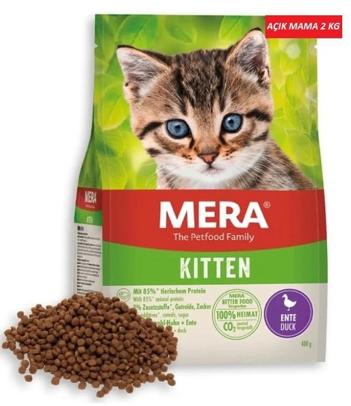 Mera Kitten Ördekli Yavru Kedi Maması 2 KG