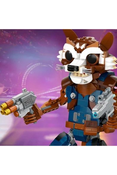 LEGO ® Marvel Rocket ve Bebek Groot 76282 –  Yapım Seti (566 Parça) - 2