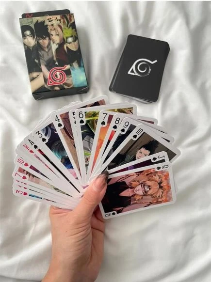 İskambil Kağıdı AnimeNaruto Poker Oyun Kartı 54 Adet - 2