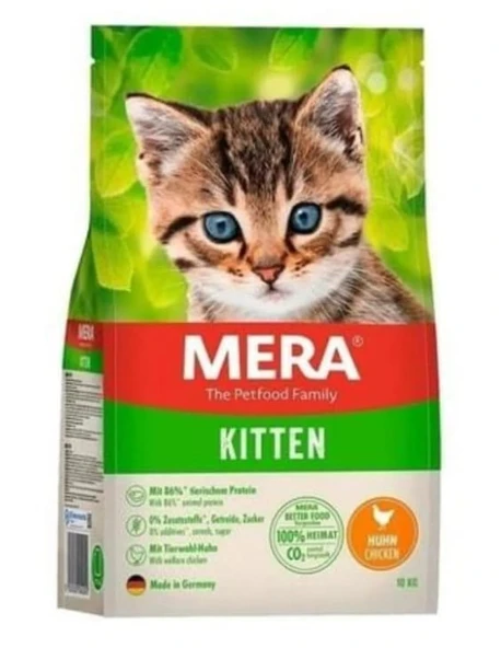 Mera Kitten Tahılsız Tavuklu Yavru Kedi Maması 1,5 KG Açık Mama - 1
