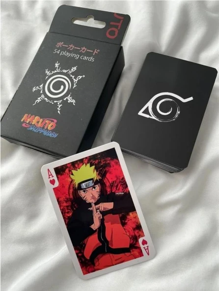 İskambil Kağıdı AnimeNaruto Poker Oyun Kartı 54 Adet - 3