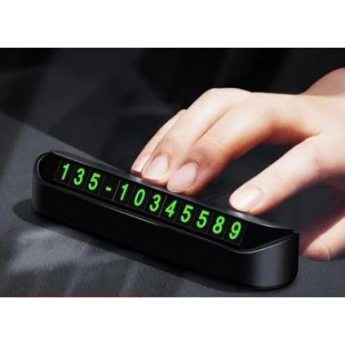 Otomobil Torpido Üstü Açılır Kapanır Telefon Numaralığı - 3