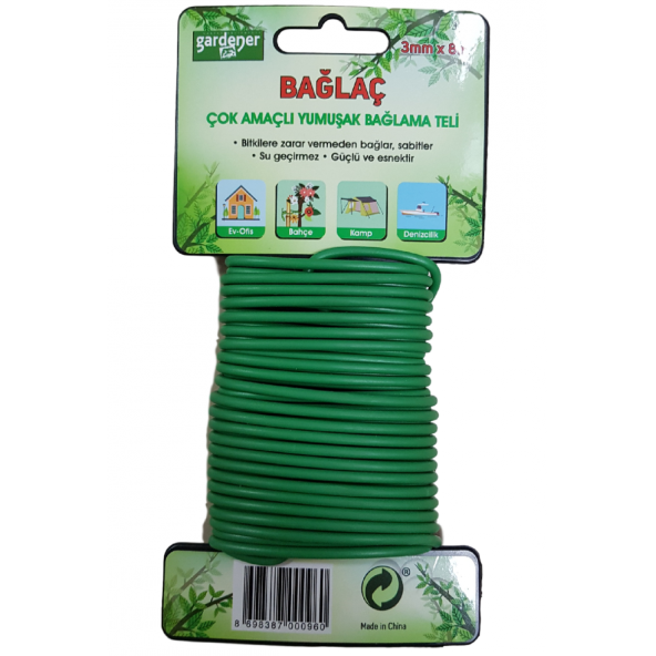 Gardener 3010 Çok Amaçlı Yumuşak Bağlama Teli ürün görseli 1